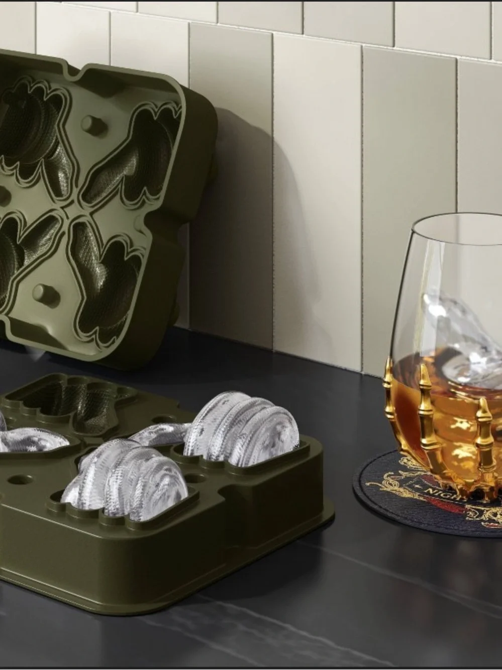🐍🖤 New Snake Ice Cube Mold & Wine Bottle Stopper Set - Threshold Bundle 🖤🐍